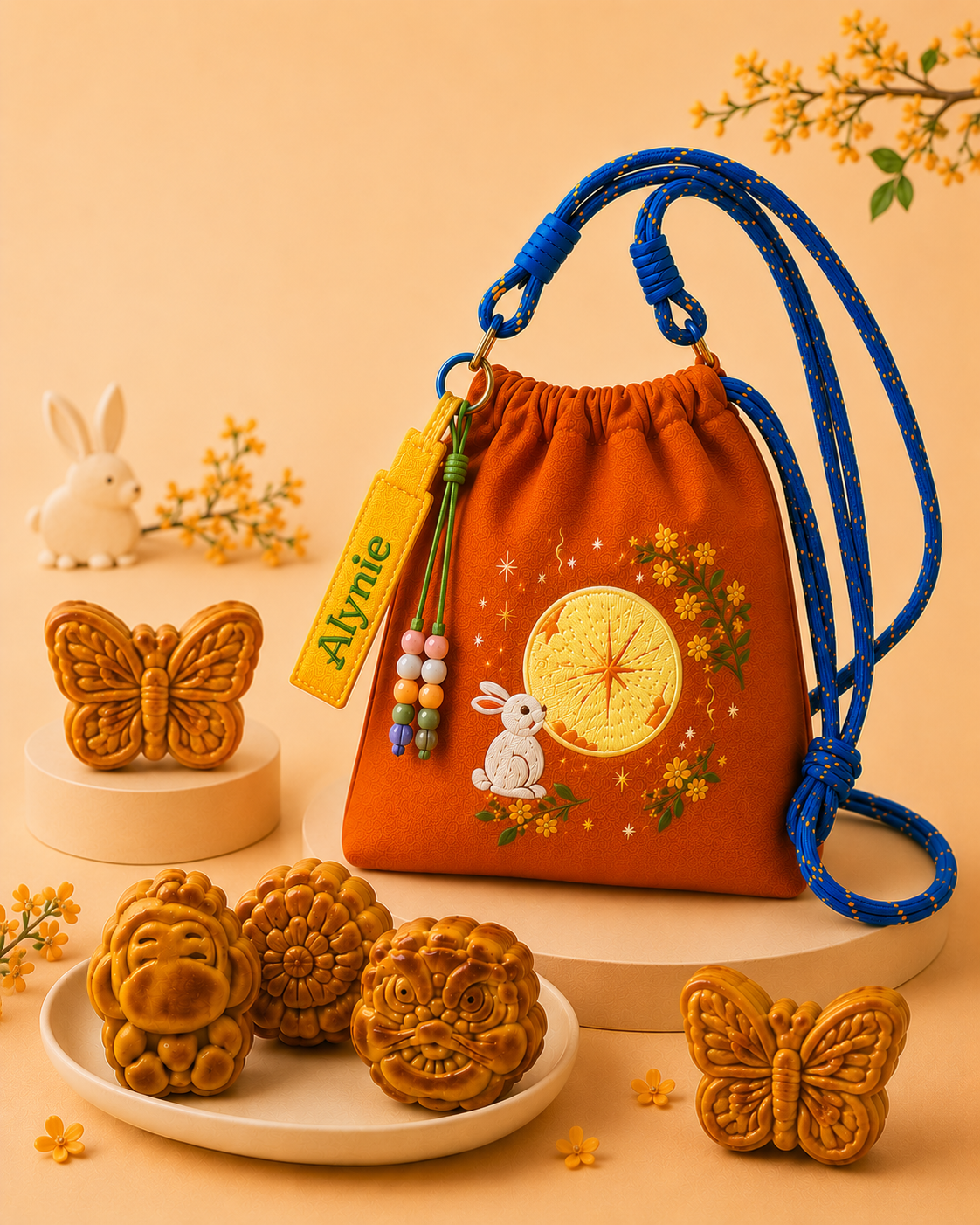 Moonlit Blessings Mini Mooncake Set